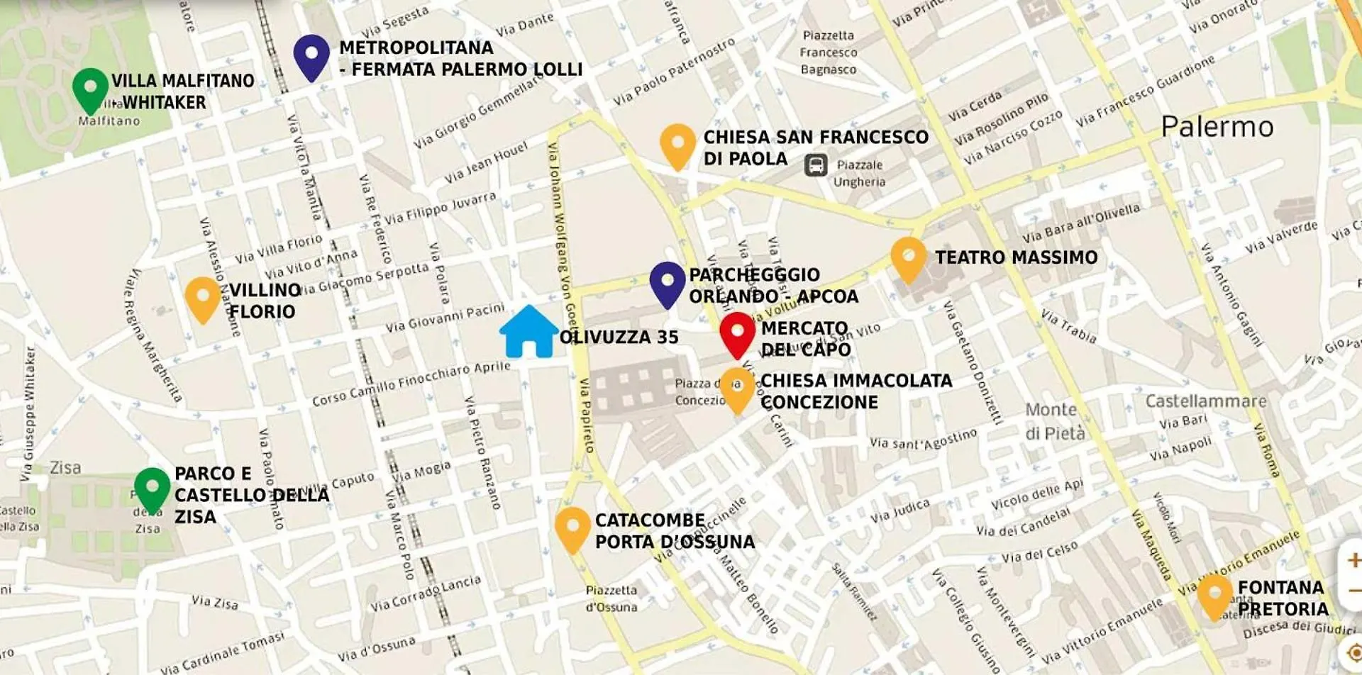 La Dimora Dell'Artista - Centro Storico Di Palermo Apartment